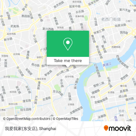 我爱我家(东安店) map