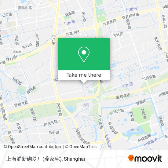 上海浦新砌块厂(龚家宅) map
