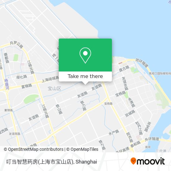 叮当智慧药房(上海市宝山店) map