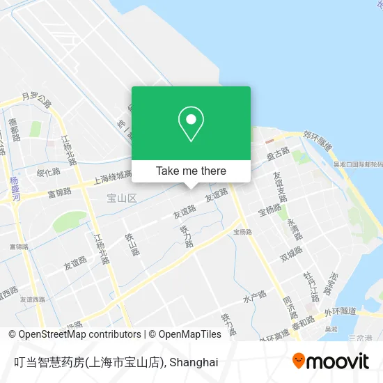叮当智慧药房(上海市宝山店) map