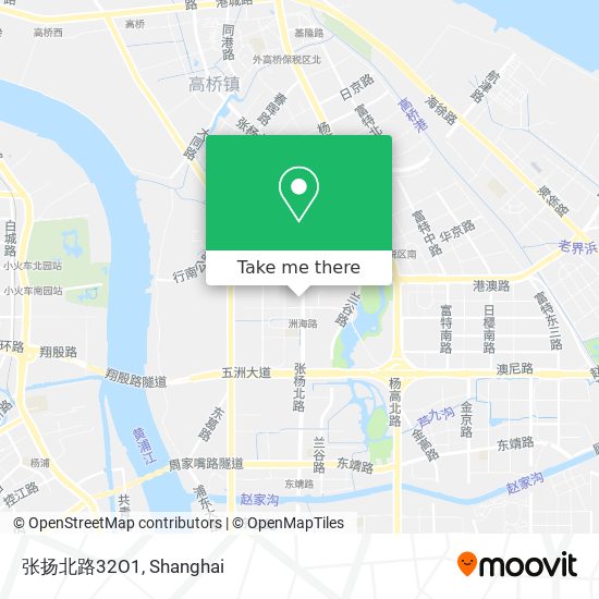 张扬北路32O1 map
