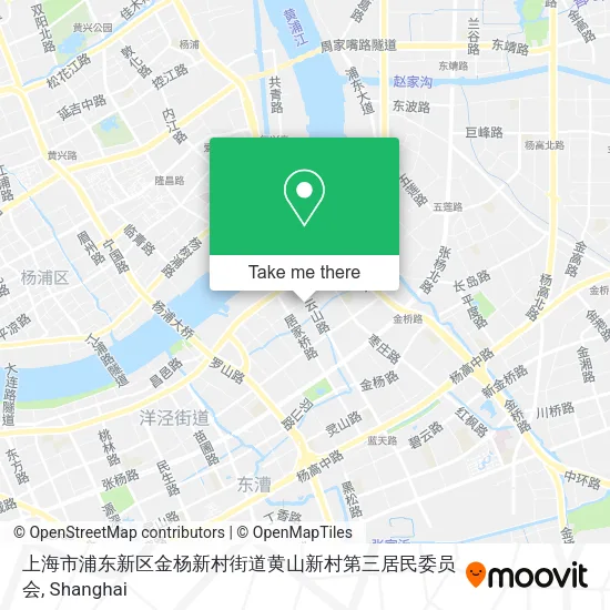 上海市浦东新区金杨新村街道黄山新村第三居民委员会 map