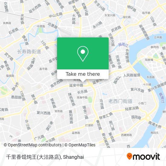 千里香馄饨王(大沽路店) map