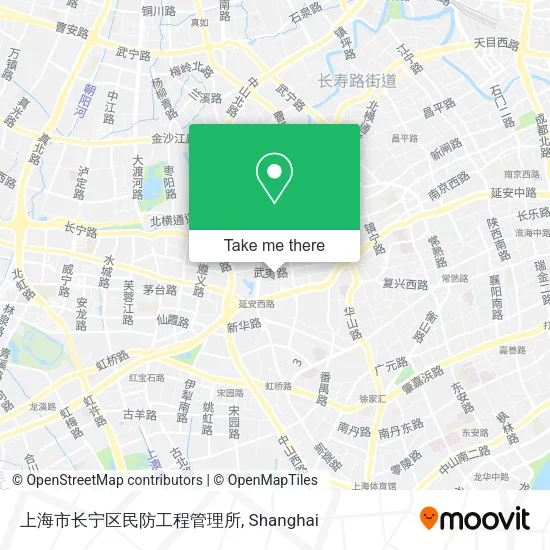 上海市长宁区民防工程管理所 map