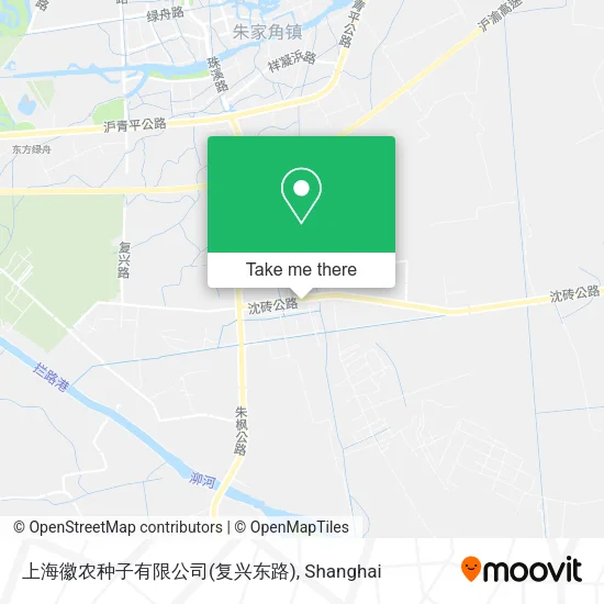 上海徽农种子有限公司(复兴东路) map