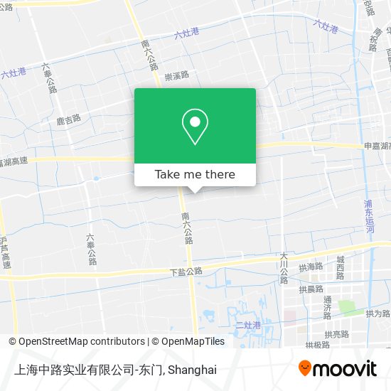 上海中路实业有限公司-东门 map