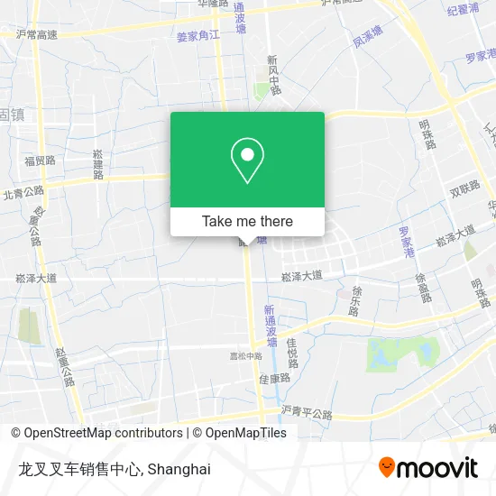 龙叉叉车销售中心 map