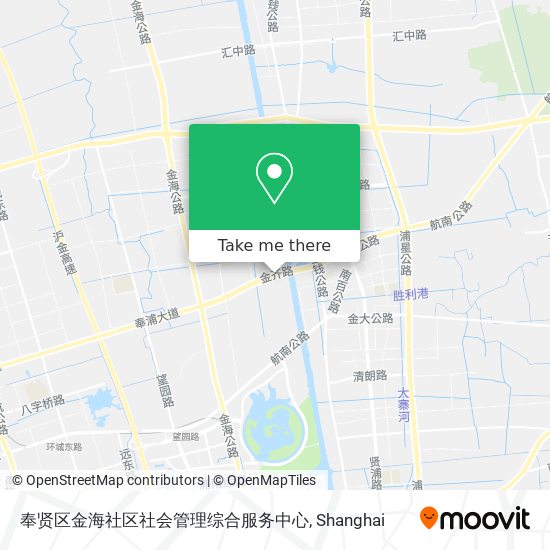 奉贤区金海社区社会管理综合服务中心 map