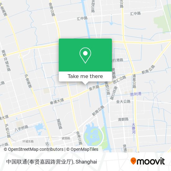 中国联通(奉贤嘉园路营业厅) map