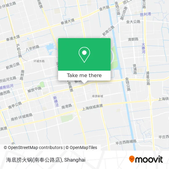 海底捞火锅(南奉公路店) map