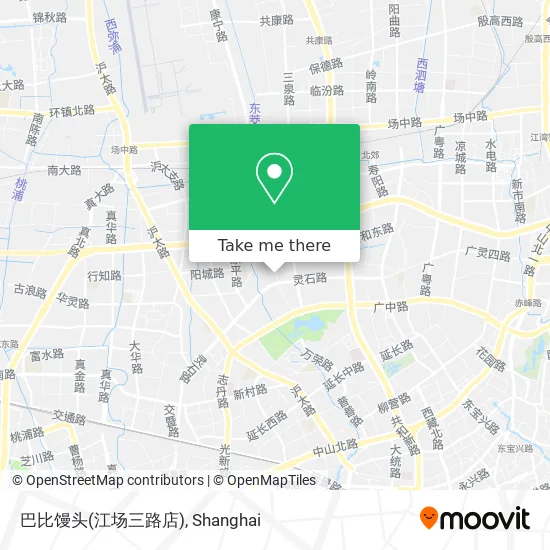 巴比馒头(江场三路店) map