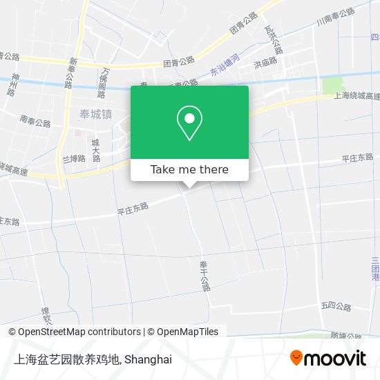 上海盆艺园散养鸡地 map