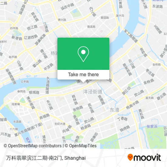 万科翡翠滨江二期-南2门 map
