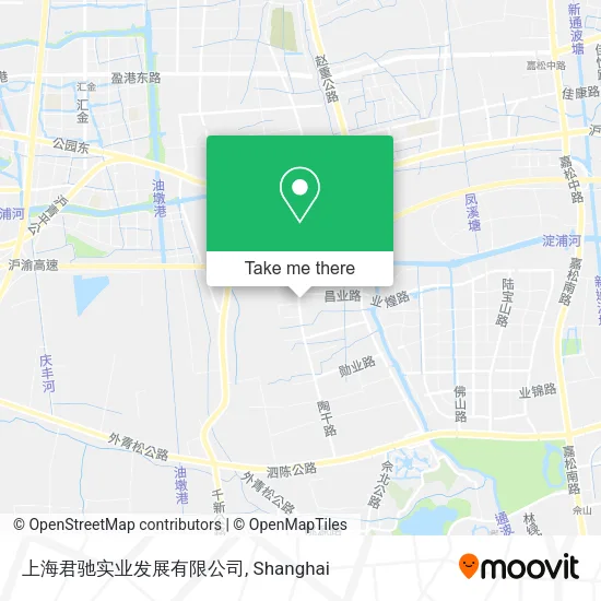 上海君驰实业发展有限公司 map