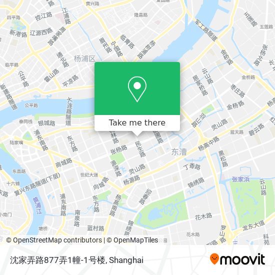 沈家弄路877弄1幢-1号楼 map