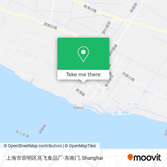 上海市崇明区兆飞食品厂-东南门 map