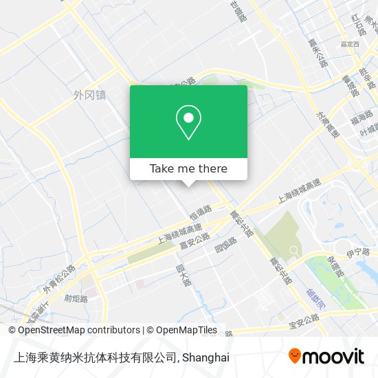 上海乘黄纳米抗体科技有限公司 map