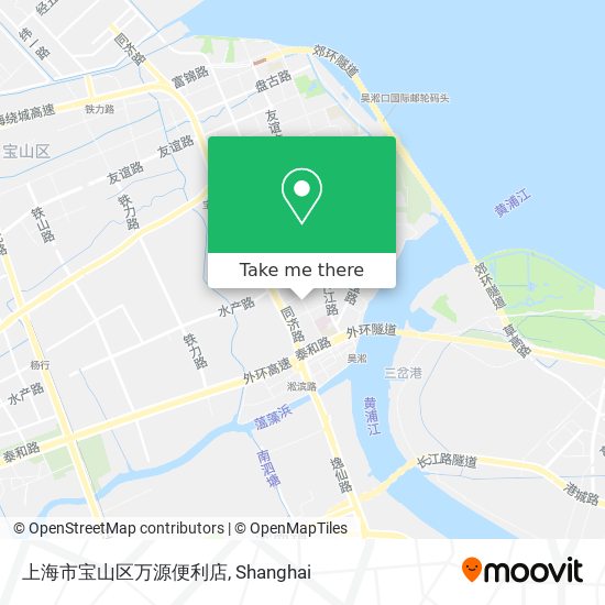 上海市宝山区万源便利店 map