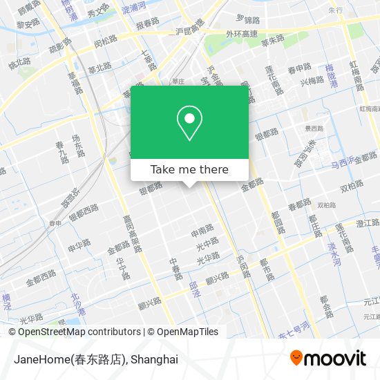 JaneHome(春东路店) map