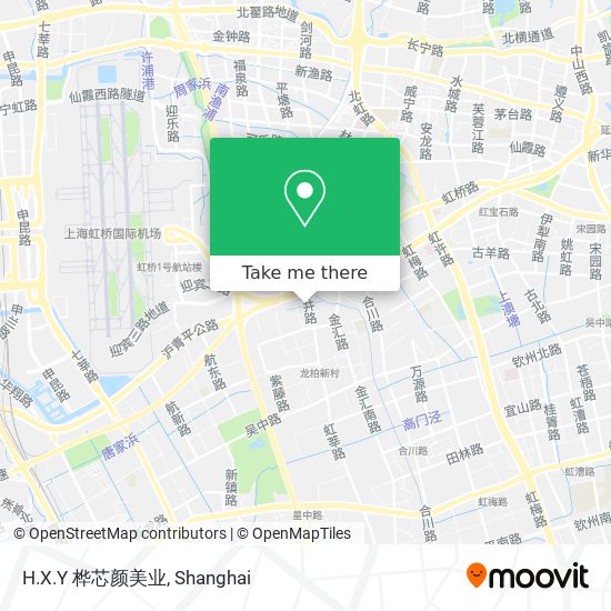 H.X.Y 桦芯颜美业 map