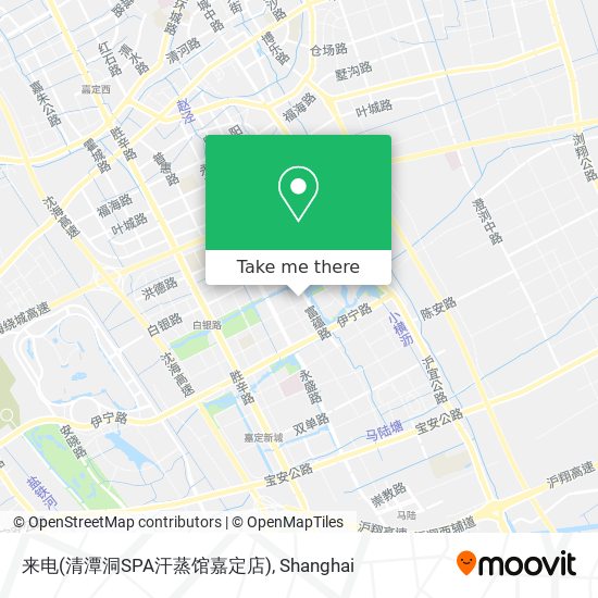 来电(清潭洞SPA汗蒸馆嘉定店) map