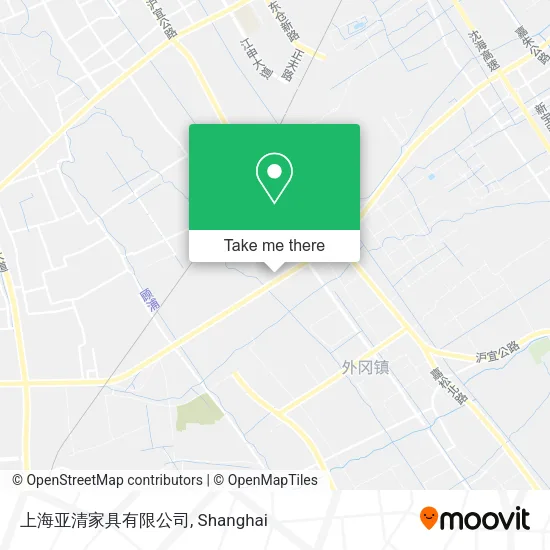 上海亚清家具有限公司 map