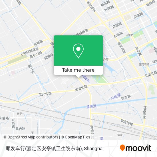 顺发车行(嘉定区安亭镇卫生院东南) map