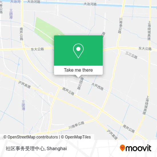 社区事务受理中心 map