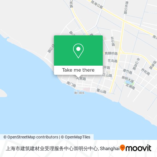 上海市建筑建材业受理服务中心崇明分中心 map