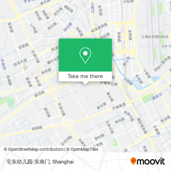 宅东幼儿园-东南门 map