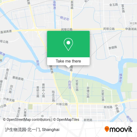 沪生物流园-北一门 map