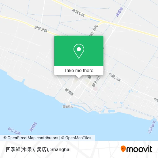 四季鲜(水果专卖店) map