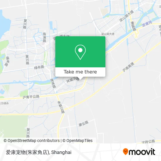 爱康宠物(朱家角店) map