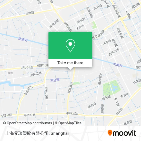 上海元瑞塑胶有限公司 map