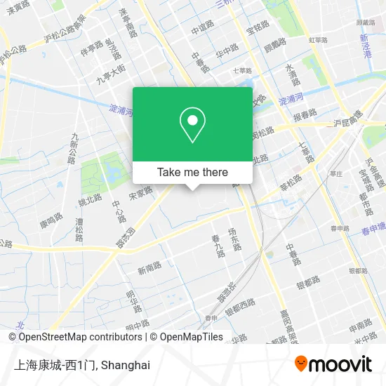 上海康城-西1门 map
