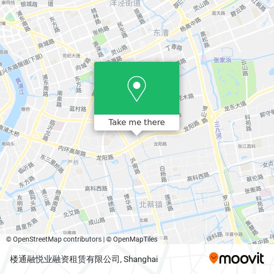 楼通融悦业融资租赁有限公司 map
