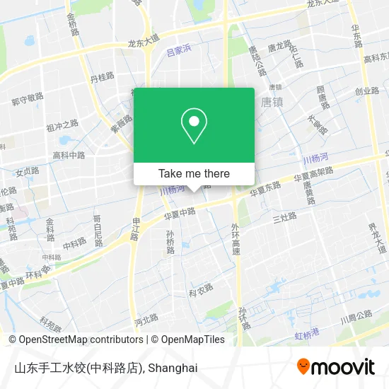 山东手工水饺(中科路店) map