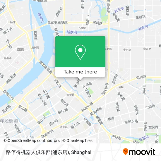 路佰得机器人俱乐部(浦东店) map