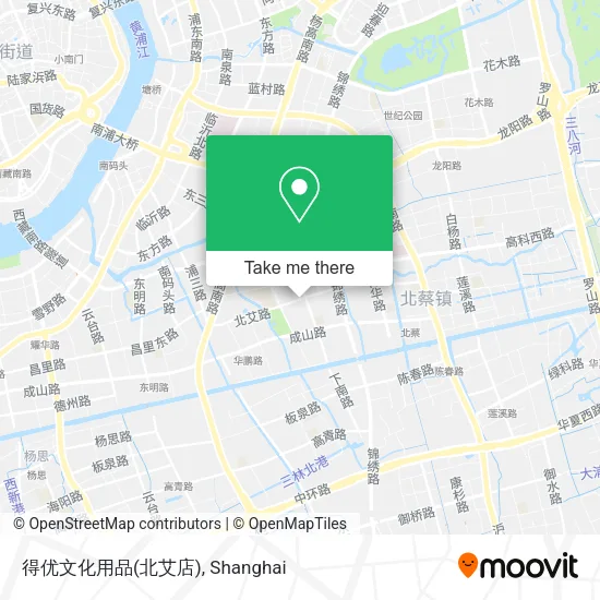 得优文化用品(北艾店) map