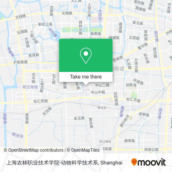 上海农林职业技术学院-动物科学技术系 map