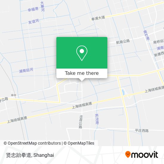 贤忠跆拳道 map