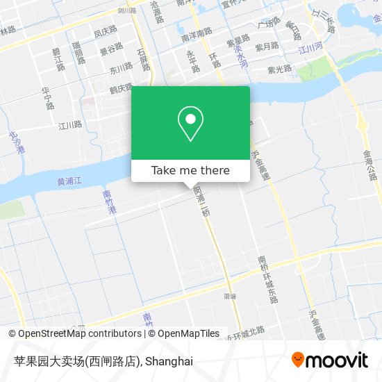 苹果园大卖场(西闸路店) map