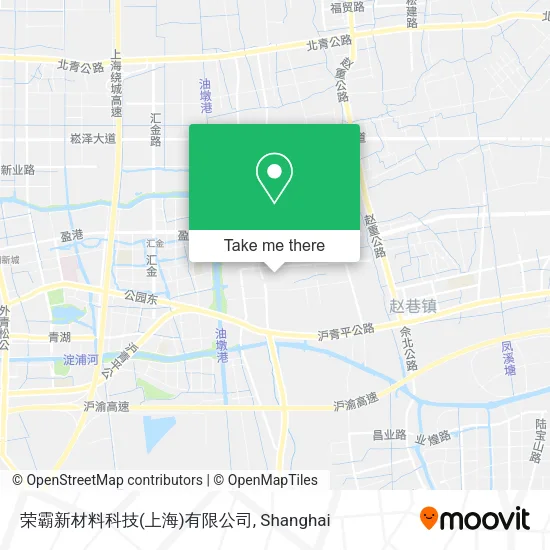 荣霸新材料科技(上海)有限公司 map