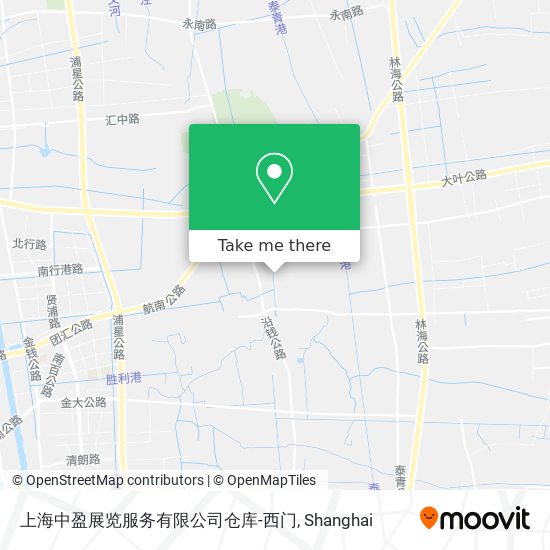 上海中盈展览服务有限公司仓库-西门 map