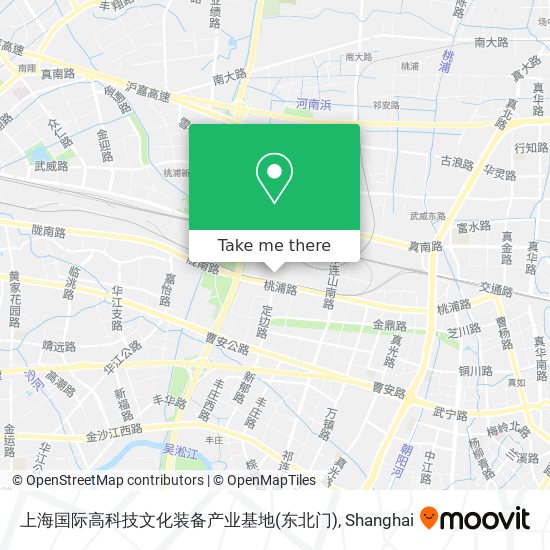 上海国际高科技文化装备产业基地(东北门) map