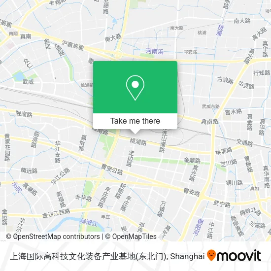 上海国际高科技文化装备产业基地(东北门) map