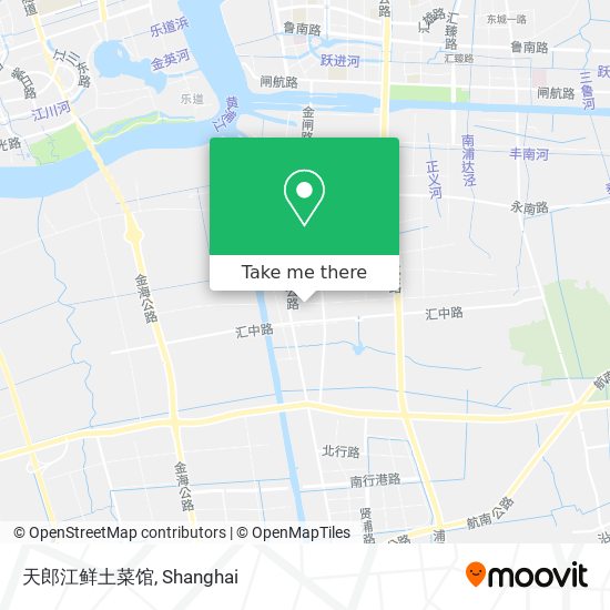 天郎江鲜土菜馆 map