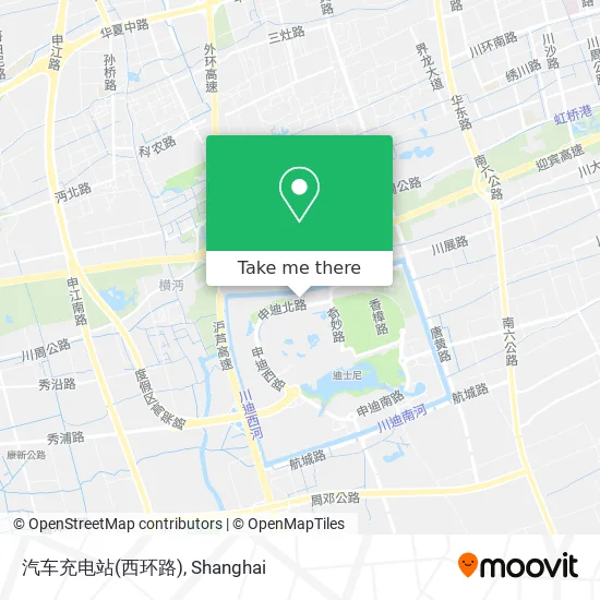 汽车充电站(西环路) map