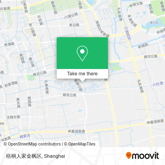 梧桐人家金枫区 map