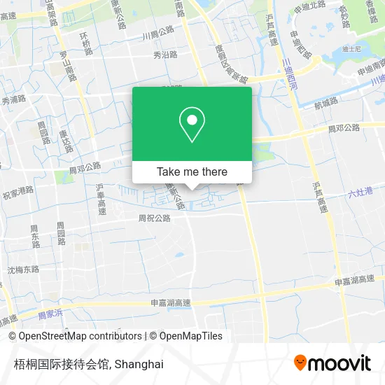 梧桐国际接待会馆 map